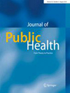 JOURNAL OF PUBLIC HEALTH期刊封面