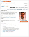 Cancer Management and Research期刊封面