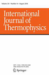 INTERNATIONAL JOURNAL OF THERMOPHYSICS期刊封面