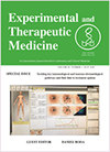 Experimental and Therapeutic Medicine期刊封面