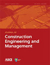 JOURNAL OF CONSTRUCTION ENGINEERING AND MANAGEMENT期刊封面