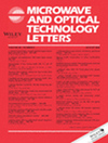 MICROWAVE AND OPTICAL TECHNOLOGY LETTERS期刊封面