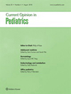 CURRENT OPINION IN PEDIATRICS：儿科临床前沿的速览手册——影响因子与零版面费优势解析