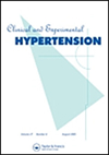 CLINICAL AND EXPERIMENTAL HYPERTENSION期刊封面
