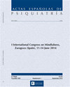 2026年精神病学SCI选刊:ACTAS ESPANOLAS DE PSIQUIATRIA 1.6分,无版面费!