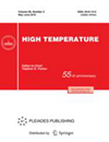 HIGH TEMPERATURE期刊封面