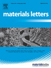 MATERIALS LETTERS期刊封面