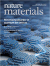 NATURE MATERIALS期刊封面