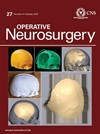 Operative Neurosurgery期刊封面